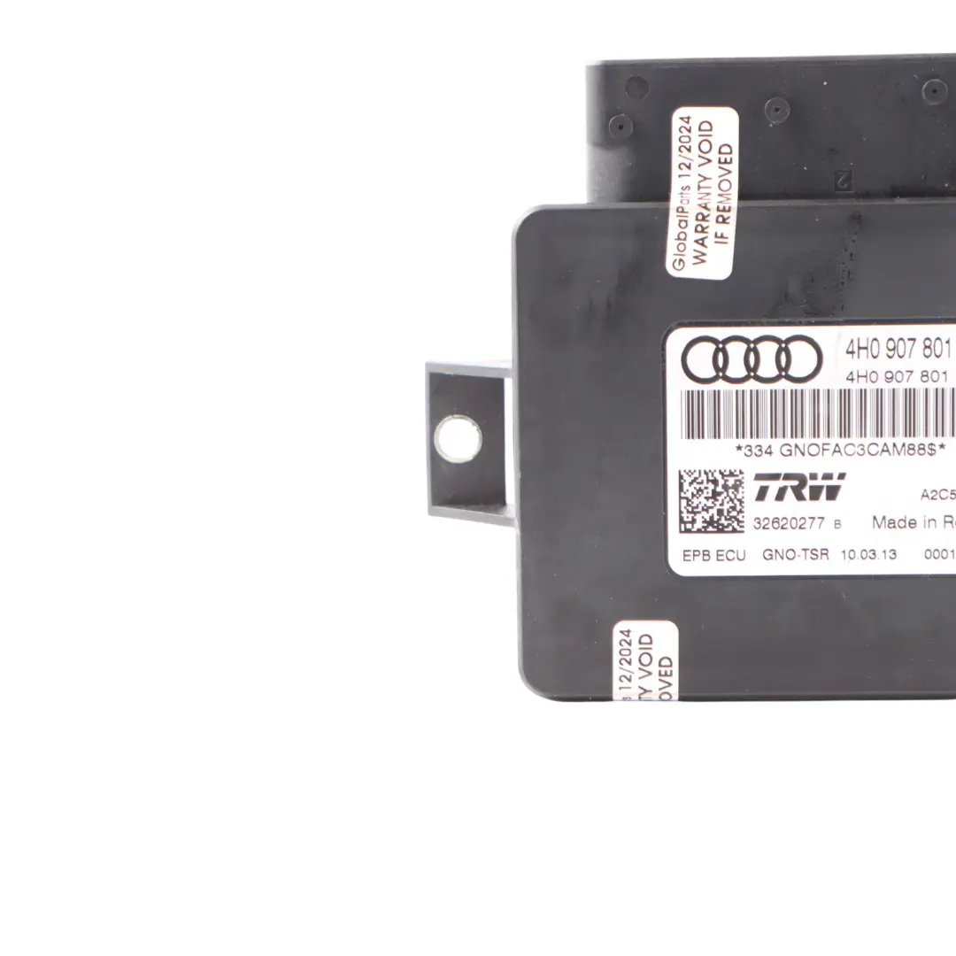 Audi A6 C7 Parking Brake Handbrake Module Control Unit - SKU 4H0907801F - Part number 4H0907801F