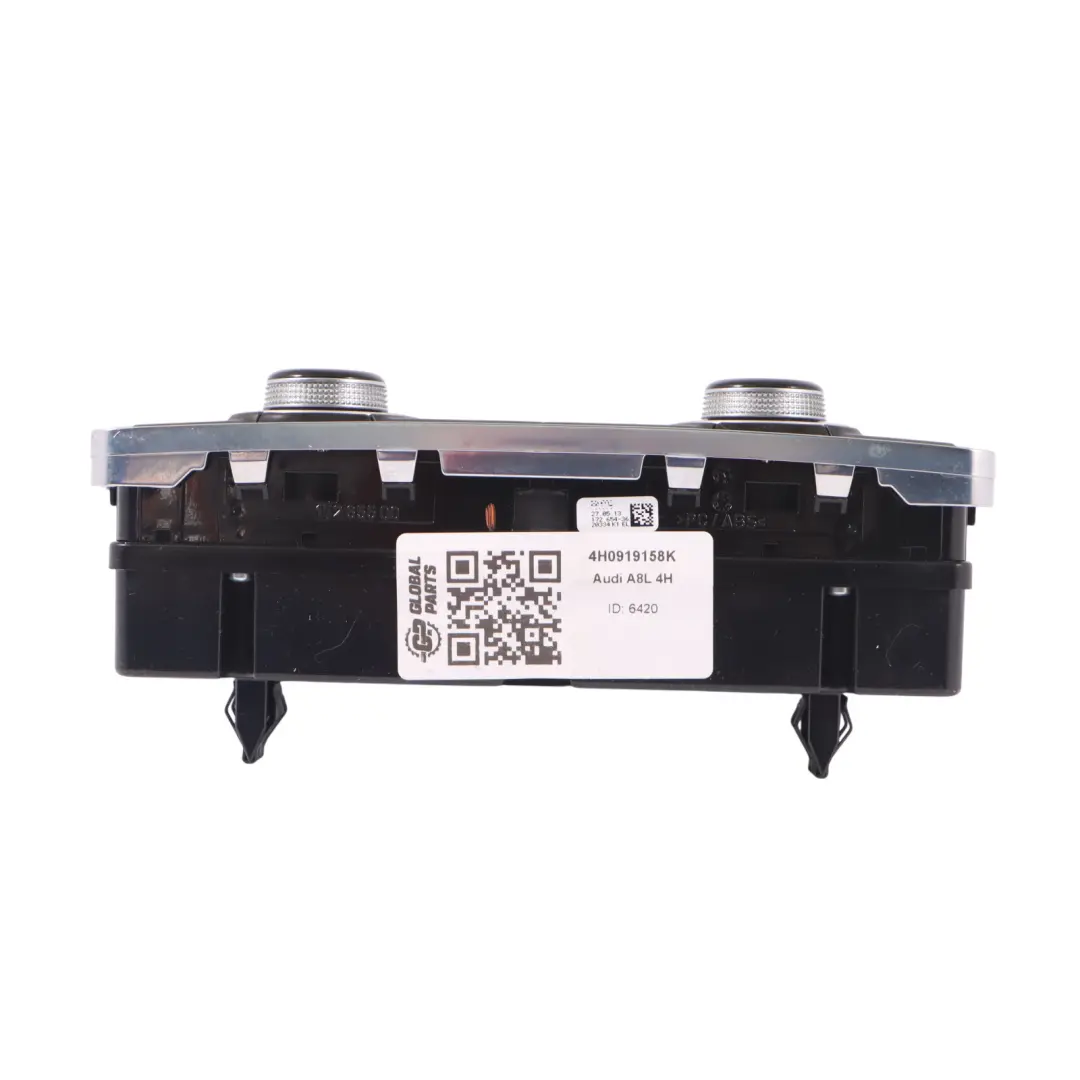 Audi A8L 4H A/C Air Condition Heater Climate Control Switch Panel - SKU 4H0919158K - Part number 4H0919158K