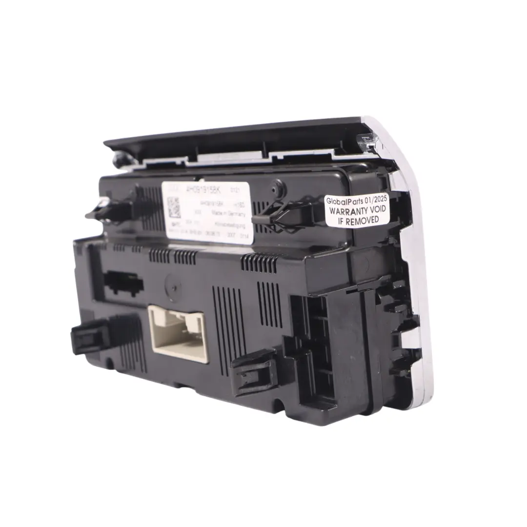 Audi A8L 4H A/C Air Condition Heater Climate Control Switch Panel - SKU 4H0919158K - Part number 4H0919158K