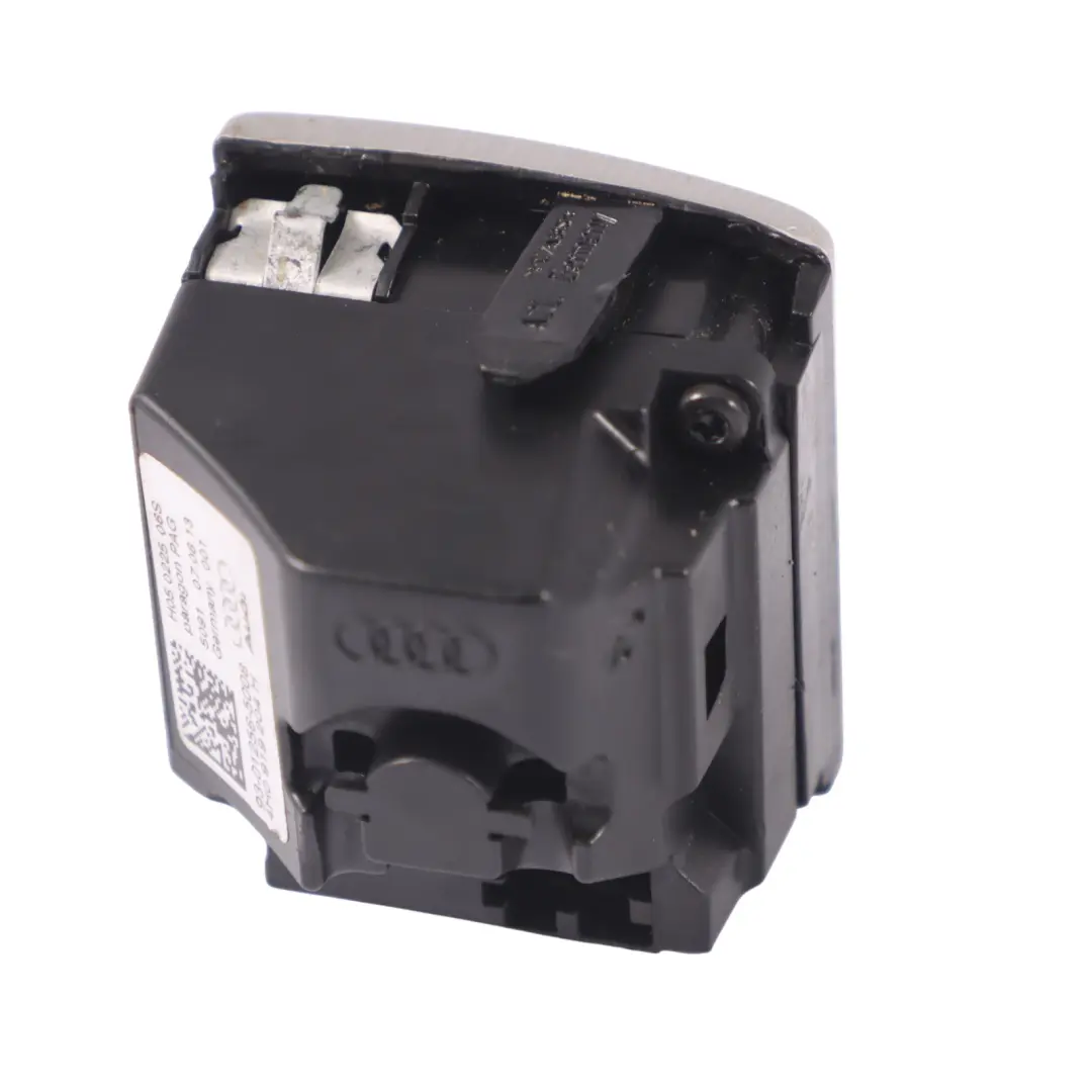 Audi A8L 4H Dashboard Analogue Display Clock Brushed Aluminium - SKU 4H0919204H - Part number 4H0919204H