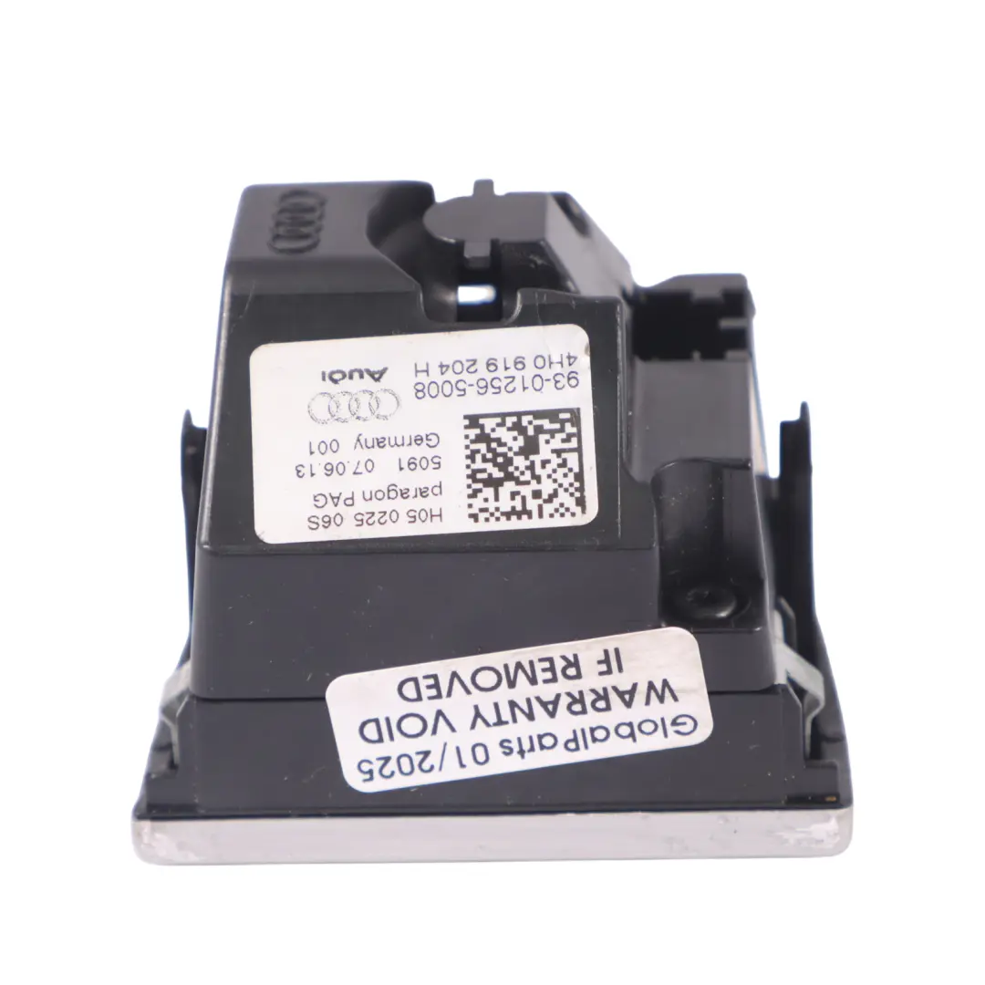 Audi A8L 4H Reloj pantalla analógica salpicadero Aluminio cepillado - SKU 4H0919204H - Número de pieza 4H0919204H