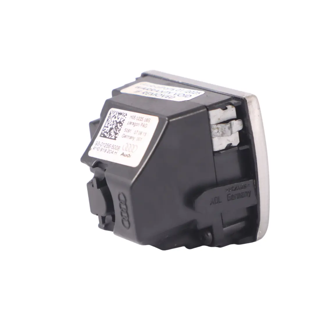 Audi A8L 4H Cruscotto Display Analogico Orologio Alluminio Spazzolato - SKU 4H0919204H - Numero di parte 4H0919204H