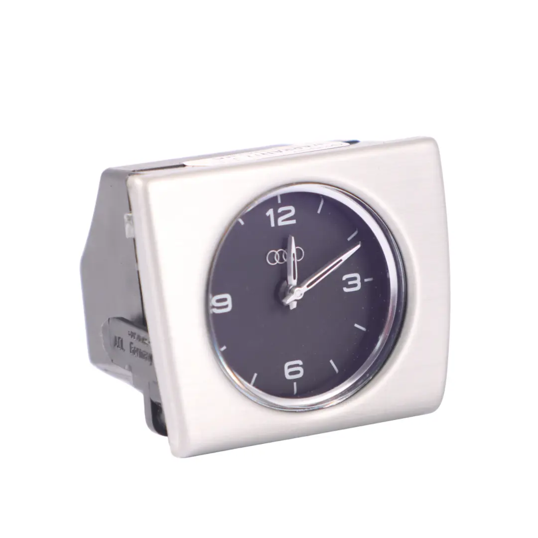 Audi A8L 4H Dashboard Analogue Display Clock Brushed Aluminium - SKU 4H0919204H - Part number 4H0919204H