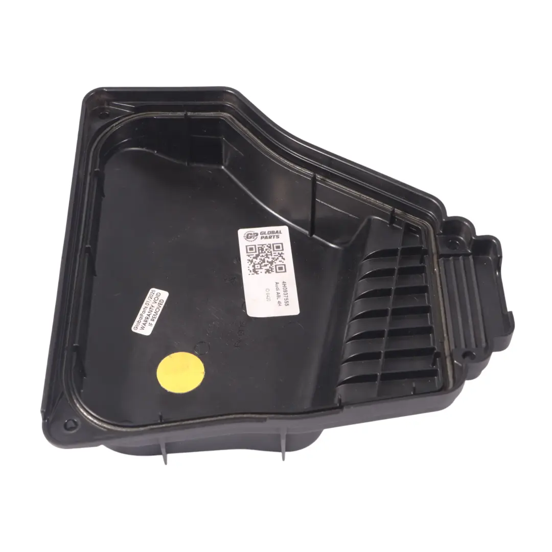 Audi A8L 4H Boîte fusibles Chambre relais Couvercle inférieur Boîtier - SKU 4H0937555 - Numéro de pièce 4H0937555