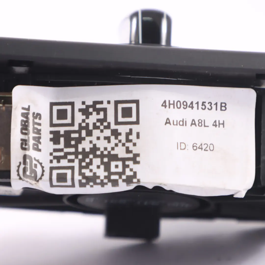 A8L 4H Scheinwerfer Nebel Schalter Panel Steuergerät für Audi mit Teilenummer 4H0941531B Audi A8L 4H Scheinwerfer Nebel Schalter Panel Steuergerät - SKU 4H0941531B - Teilenummer 4H0941531B