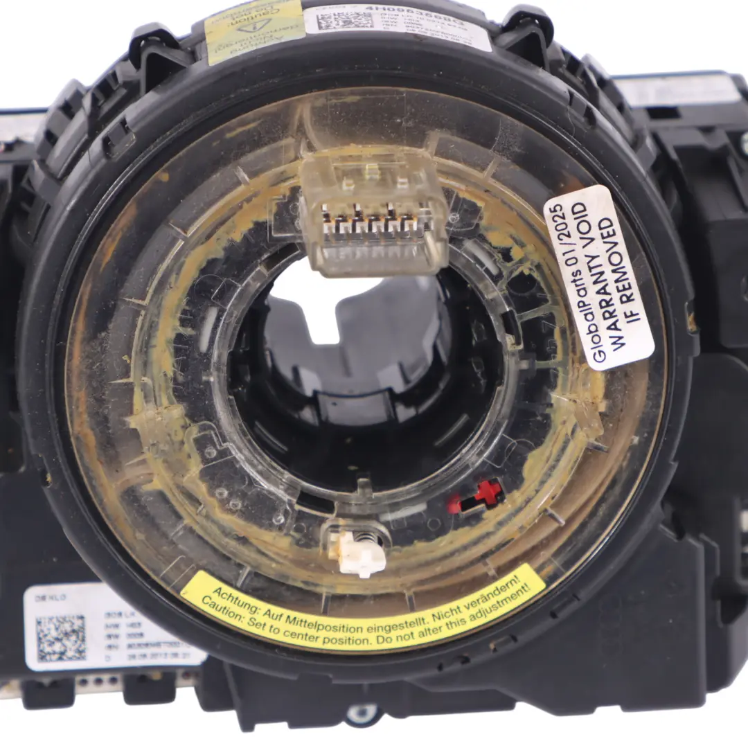Audi A8L 4H Interruptor dirección limpiaparabrisas Indicador Stalk - SKU 4H0953502A - Número de pieza 4H0953502A