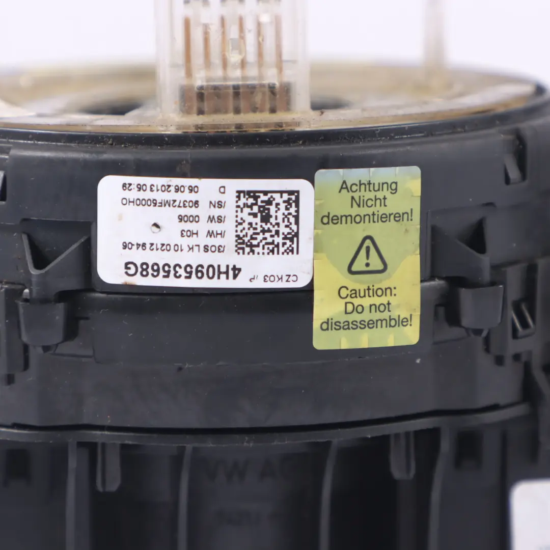 Audi A8L 4H Interruptor dirección limpiaparabrisas Indicador Stalk - SKU 4H0953502A - Número de pieza 4H0953502A