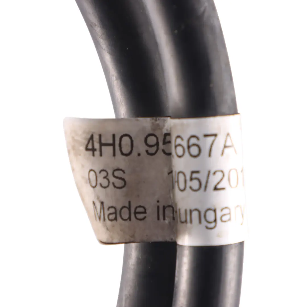 Audi A8L 4H Pare chocs avant buse lave glace ligne tuyau d'arrosage - SKU 4H0955667A - Numéro de pièce 4H0955667A