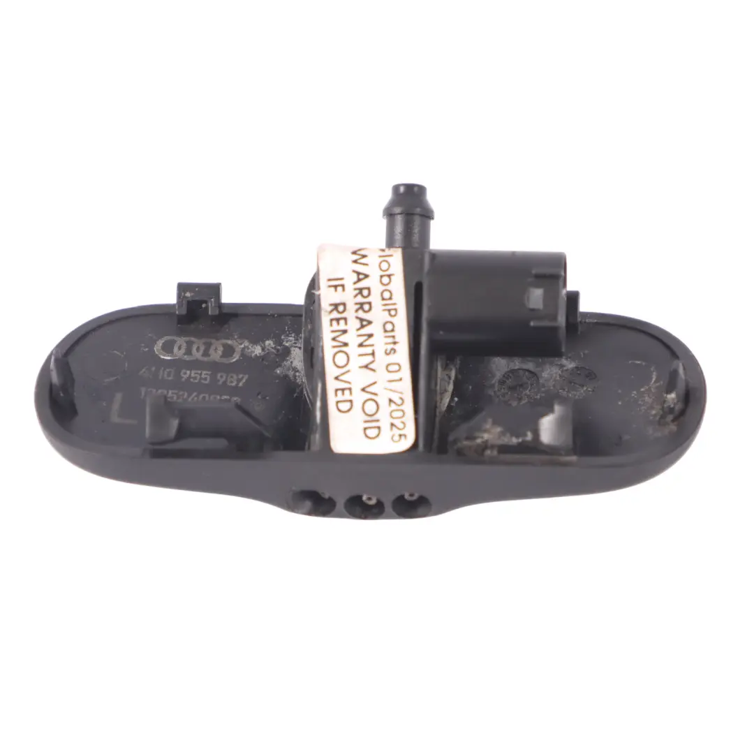 A8L 4H Front Heated Windshield Nozzle Spray Jet Left N/S to Audi with Part number 4H0955987 Audi A8L 4H Front Heated Windshield Nozzle Spray Jet Left N/S - SKU 4H0955987 - Part number 4H0955987