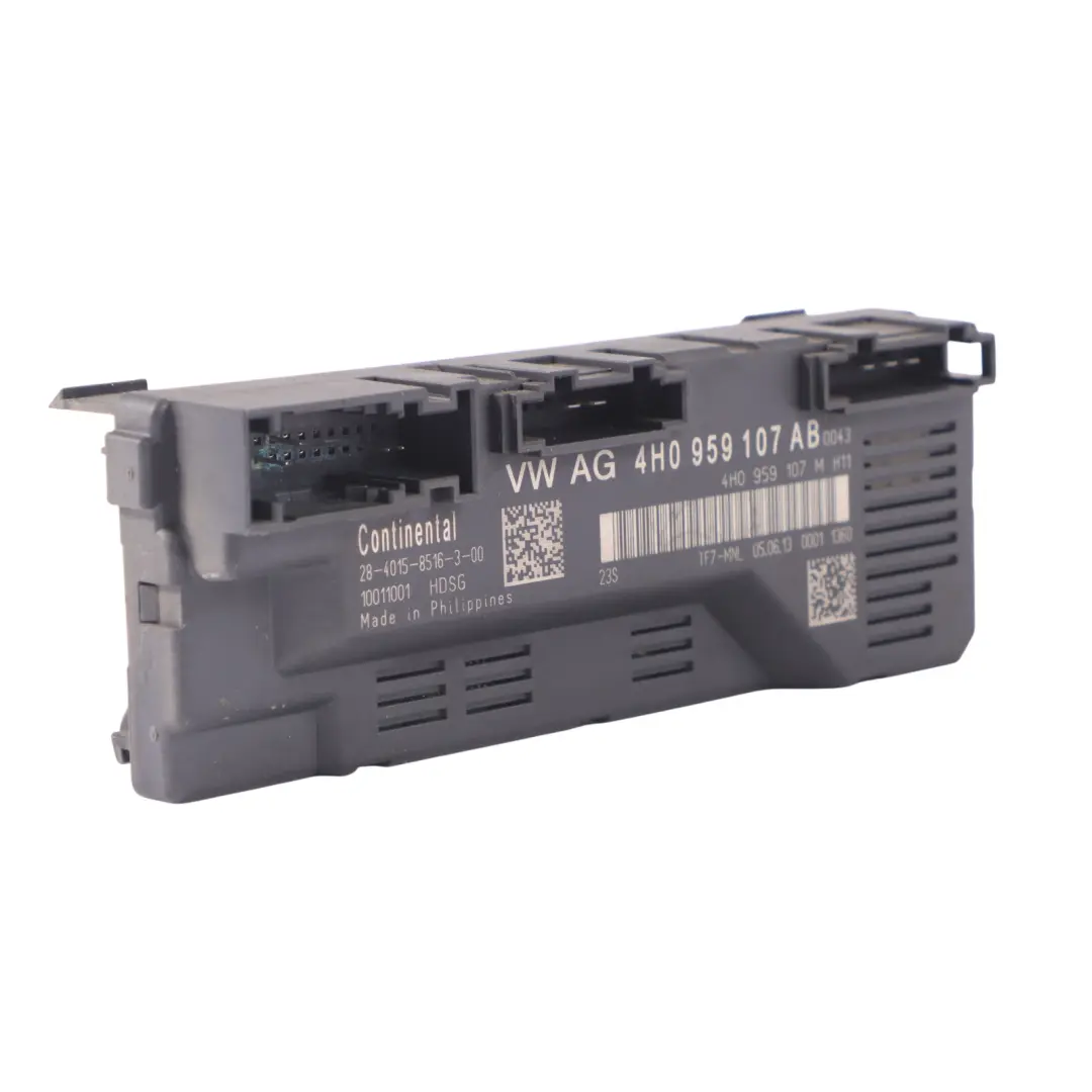Audi A8L 4H Tailgate Lift Boot Lid Control Unit Module Trunk - SKU 4H0959107AB - Part number 4H0959107AB