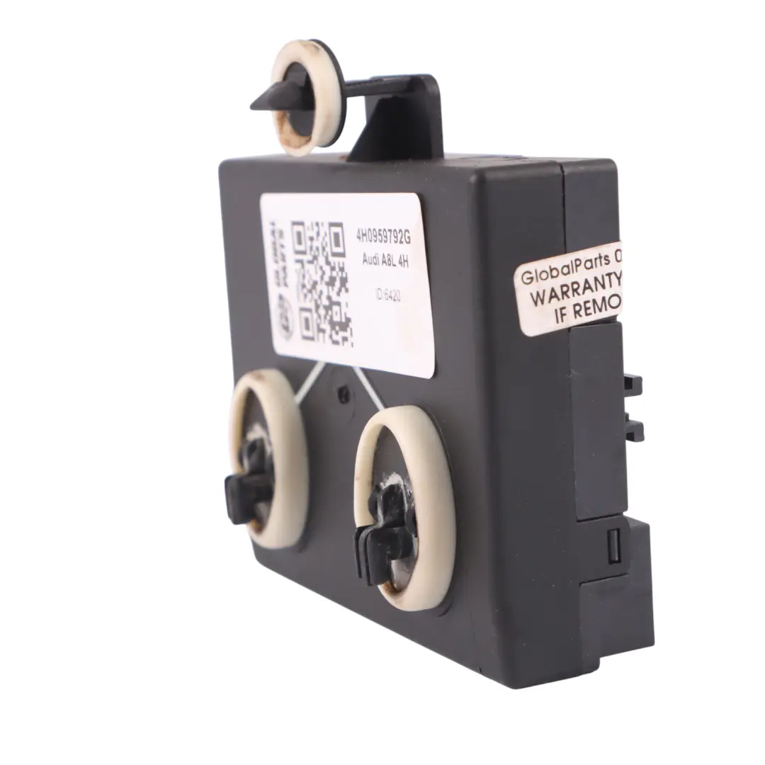 Audi A8L 4H Módulo Control Puerta Delantera Izquierda Unidad ECU - SKU 4H0959792G - Número de pieza 4H0959792G