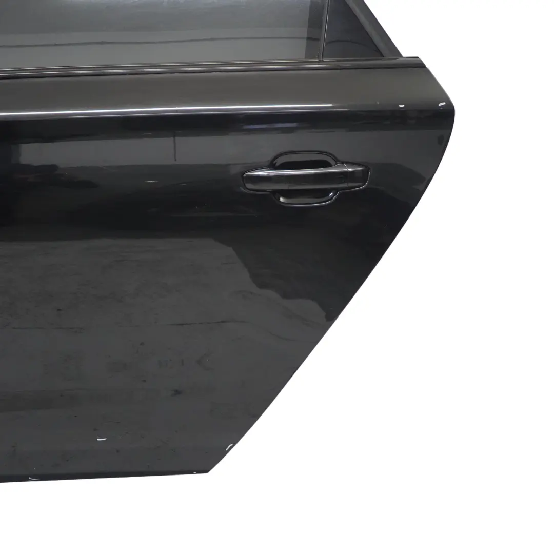 Door Rear Left N/S LWB Long Wheelbase Variant Phantom Black - Z9Y to Audi A8 4H with Part number 4H4833051D Audi A8 4H Door Rear Left N/S LWB Long Wheelbase Variant Phantom Black - Z9Y - SKU 4H4833051D-PHB - Part number 4H4833051D