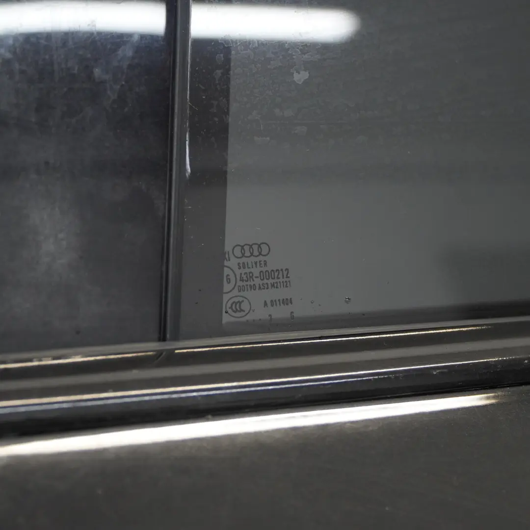 Audi A8 4H Door Rear Left N/S LWB Long Wheelbase Variant Phantom Black - Z9Y - SKU 4H4833051D-PHB - Part number 4H4833051D