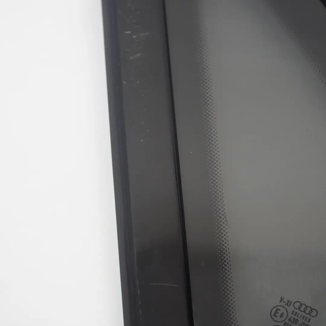 Audi A8L 4H Rear Quarter Side Triangle Window Glass AS3 Left N/S - SKU 4H4845299F - Part number 4H4845299F