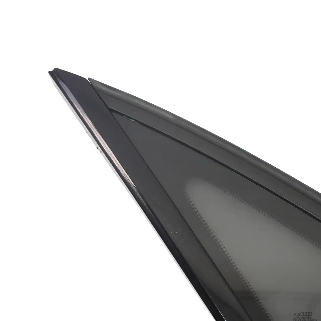 A8L 4H Rear Quarter Side Triangle Window Glass AS3 Left N/S to Audi with Part number 4H4845299F Audi A8L 4H Rear Quarter Side Triangle Window Glass AS3 Left N/S - SKU 4H4845299F - Part number 4H4845299F