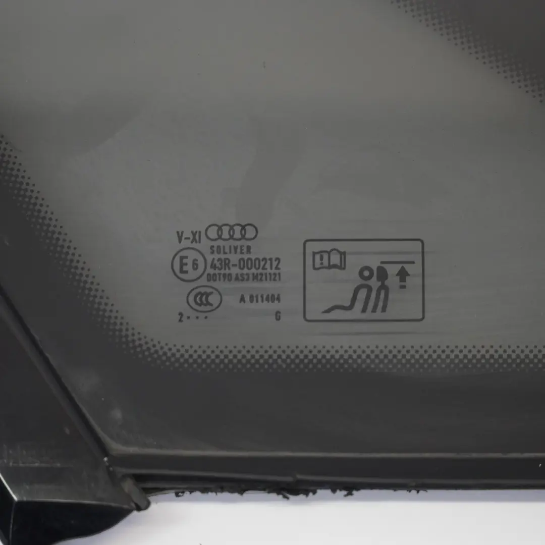 Audi A8L 4H Triangle de vitre latérale arrière AS3 gauche - SKU 4H4845299F - Numéro de pièce 4H4845299F