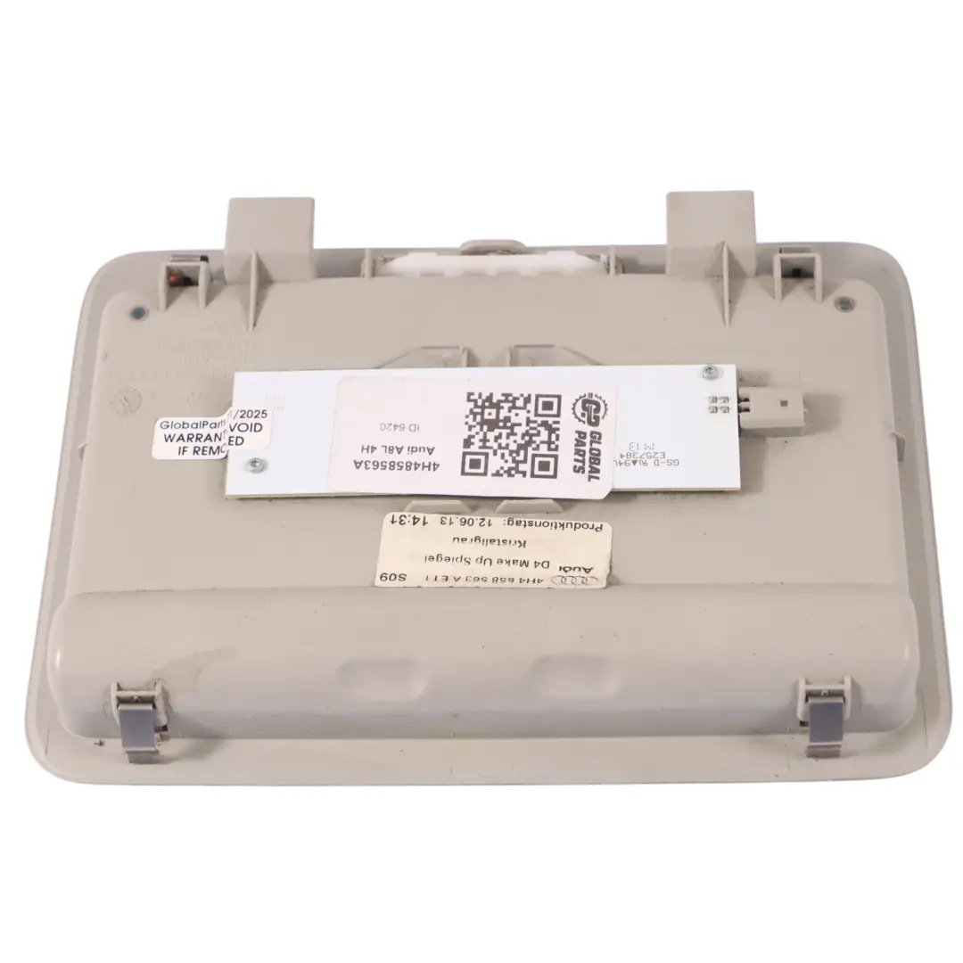 Audi A8L 4H Dach Himmel Innen Raum Vanity Spiegel - SKU 4H4858563A - Teilenummer 4H4858563A