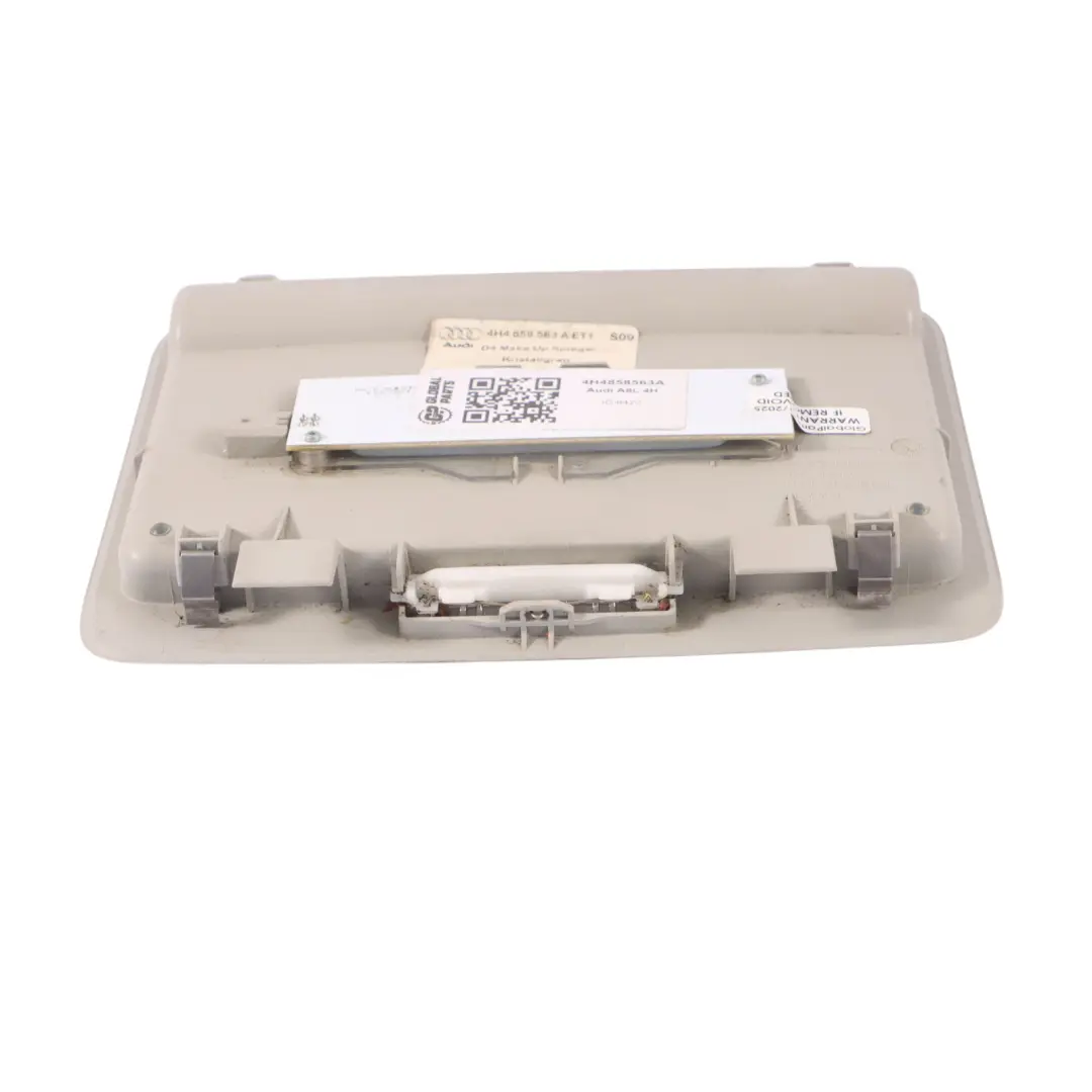 Audi A8L 4H Toit de toit Miroir de courtoisie intérieur - SKU 4H4858563A - Numéro de pièce 4H4858563A