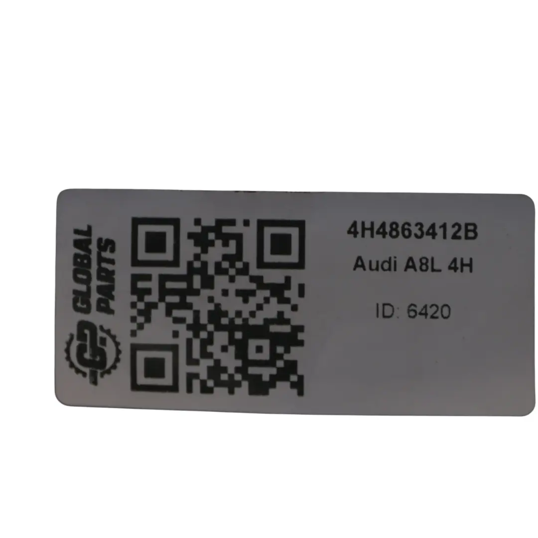 Audi A8L 4H Panneau de recouvrement acoustique du moteur - SKU 4H4863412B - Numéro de pièce 4H4863412B