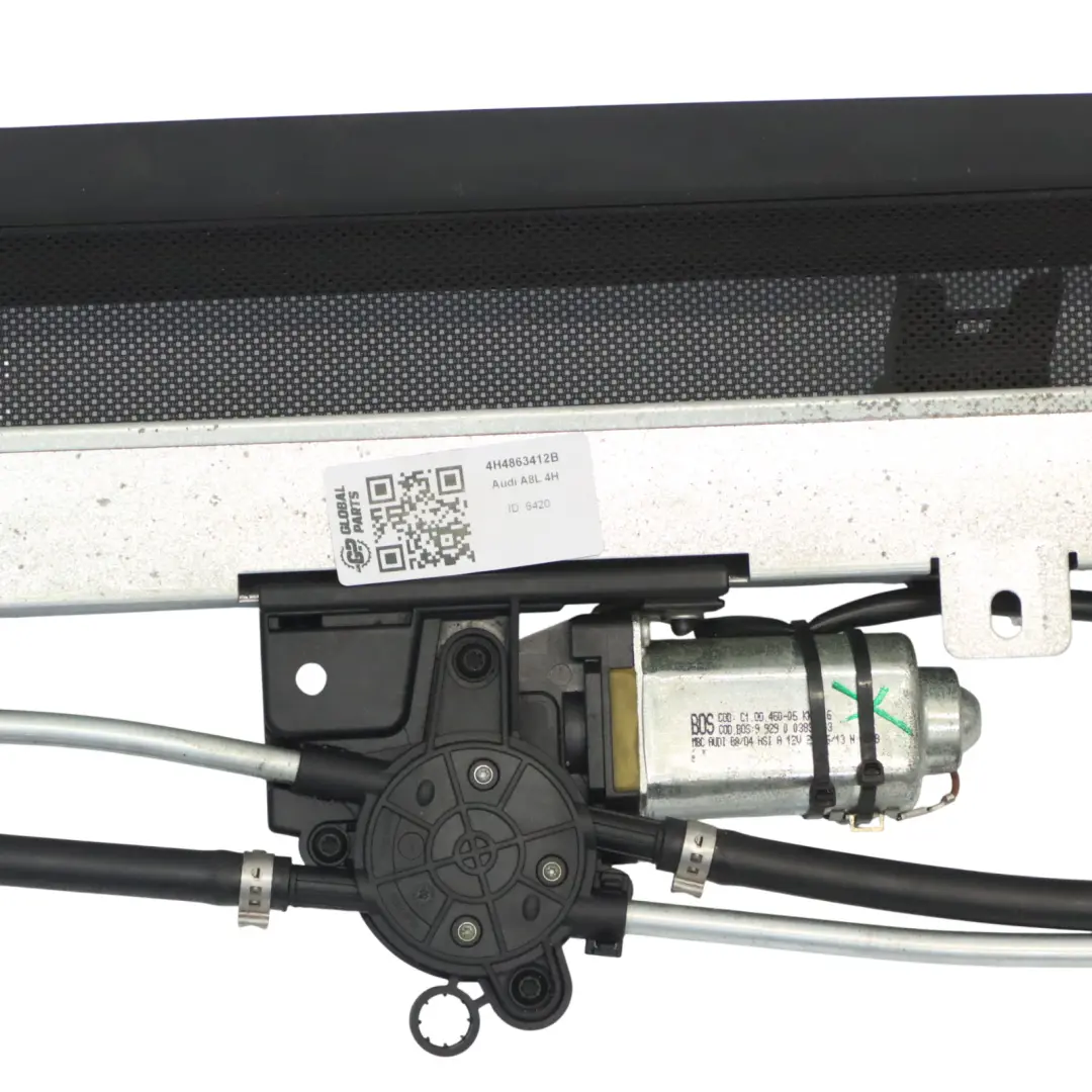Audi A8L 4H Panneau de recouvrement acoustique du moteur - SKU 4H4863412B - Numéro de pièce 4H4863412B