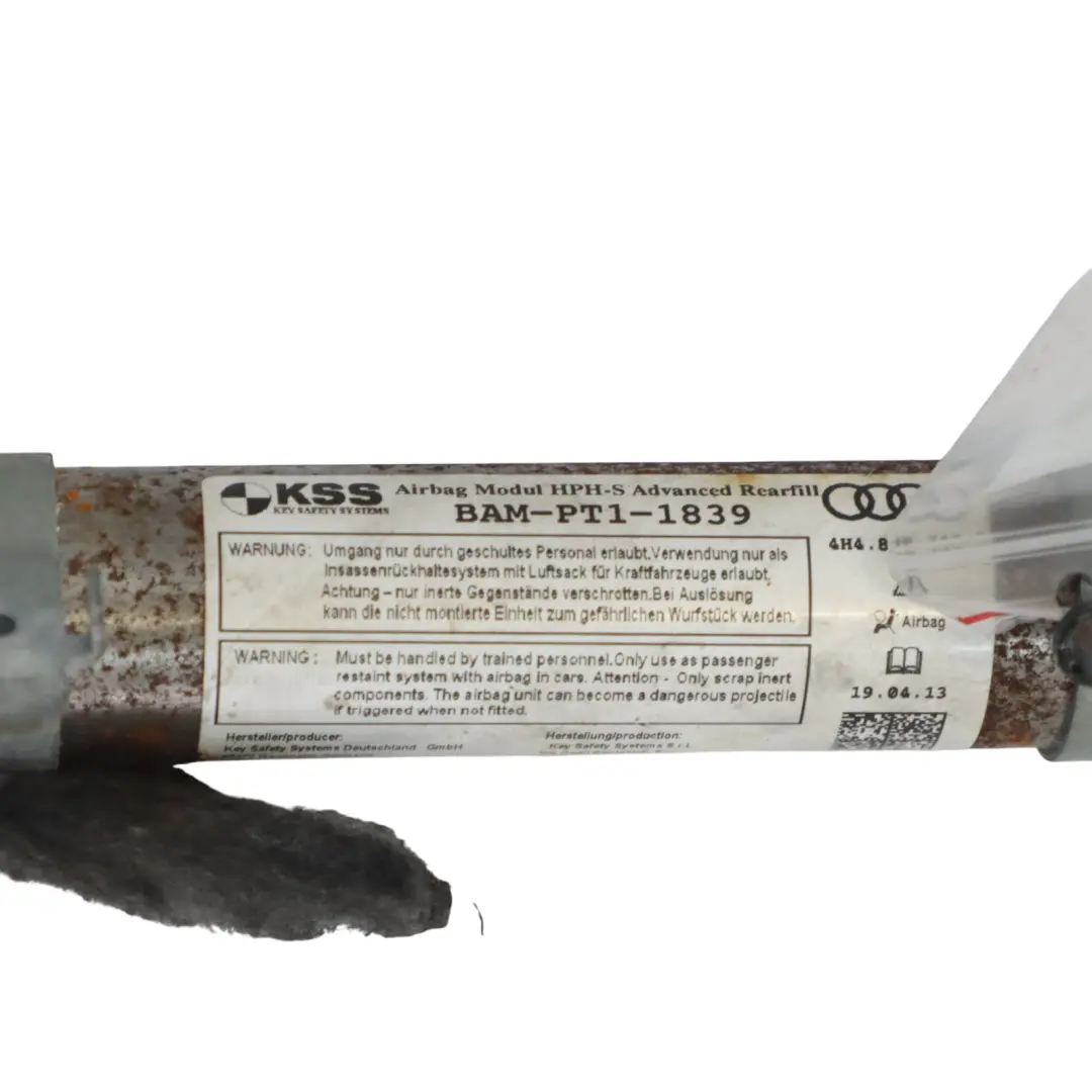 A8L 4H Kurtyna Poduszka Powietrzna Podsufitki Airbag Prawa do Audi o numerze 4H4880742D Audi A8L 4H Kurtyna Poduszka Powietrzna Podsufitki Airbag Prawa - SKU 4H4880742D - Numer Części 4H4880742D