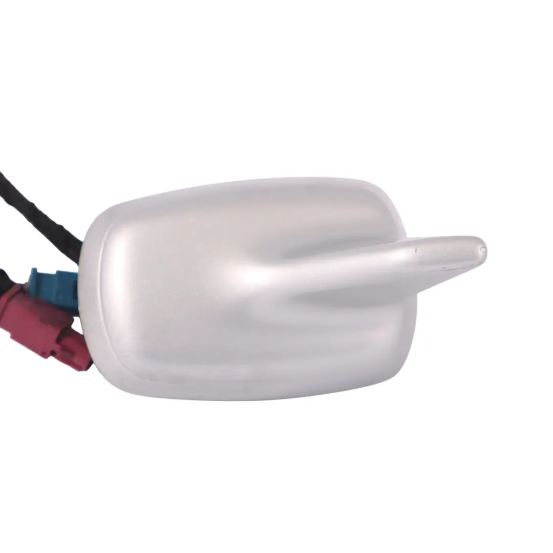 Audi Q7 4L Antenne toit aérienne Shark Argent Glacé Métallisé - X7W - SKU 4L0035503L-ICS - Numéro de pièce 4L0035503L