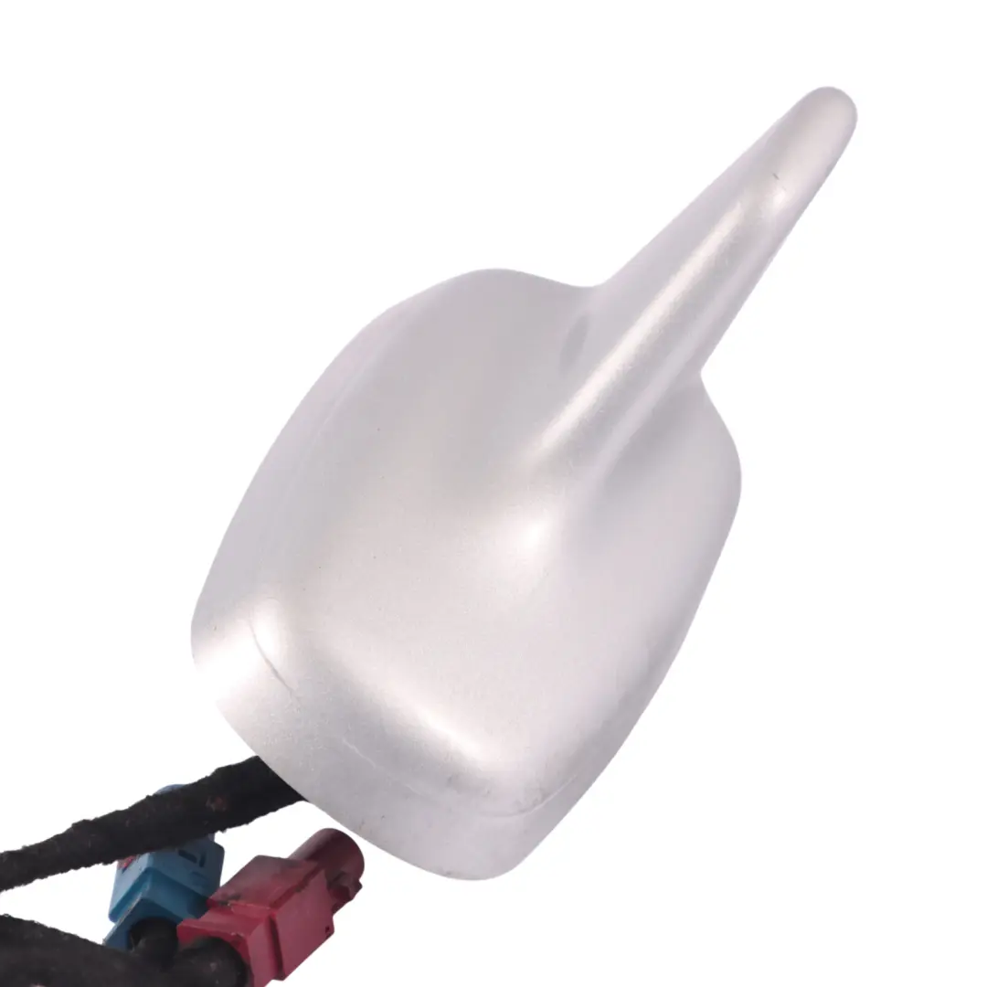 Audi Q7 4L Antena Dachowa Lotka Rekin Ice Silver Metallic - X7W - SKU 4L0035503L-ICS - Numer Części 4L0035503L