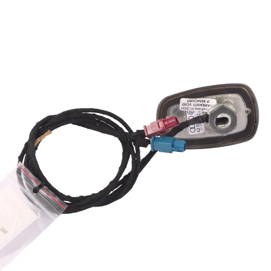 Audi Q7 4L Roof Antenna Aerial Shark Top Ice Silver Metallic - X7W - SKU 4L0035503L-ICS - Part number 4L0035503L