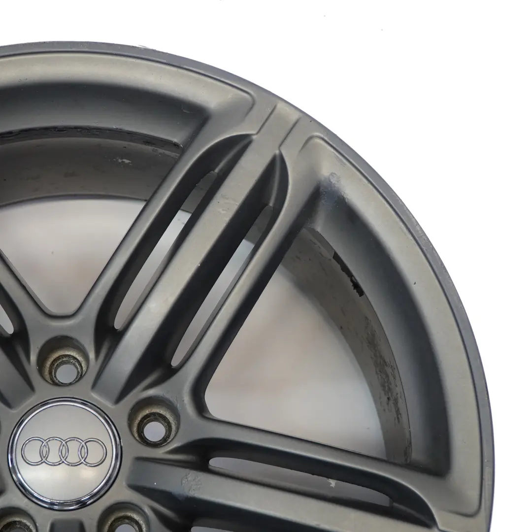 Grey Alloy Wheel Rim 21" Star Spoke 10J ET:44 to Audi Q7 4L with Part number 4L0601025BH Audi Q7 4L Grey Alloy Wheel Rim 21" Star Spoke 10J ET:44 - SKU 4L0601025BH-1 - Part number 4L0601025BH