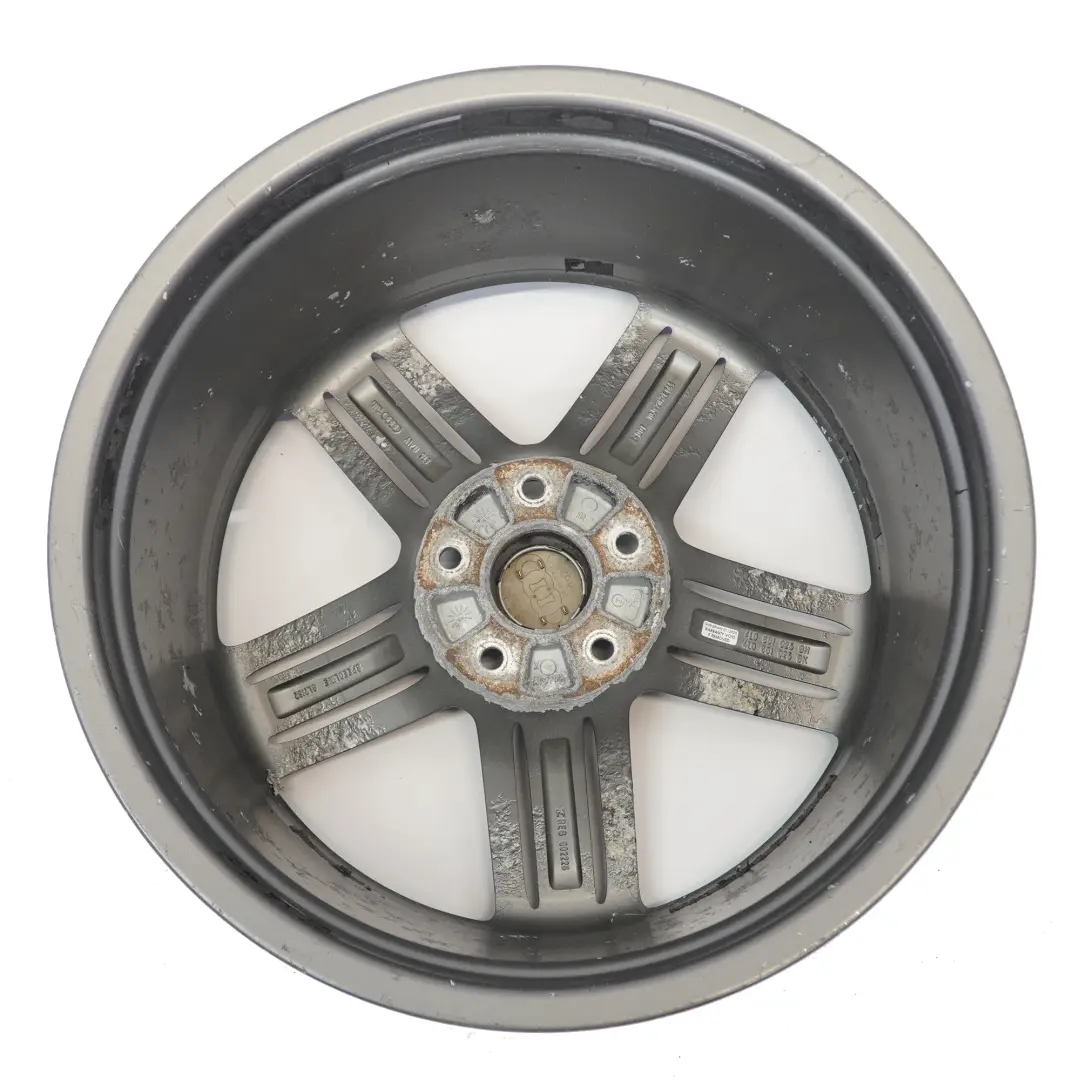 Jante Alliage Grise 21" À Rayons Étoilés 10J ET:44 pour Audi Q7 4L à propos du numéro de pièce 4L0601025BH Audi Q7 4L Jante Alliage Grise 21" À Rayons Étoilés 10J ET:44 - SKU 4L0601025BH-1 - Numéro de pièce 4L0601025BH