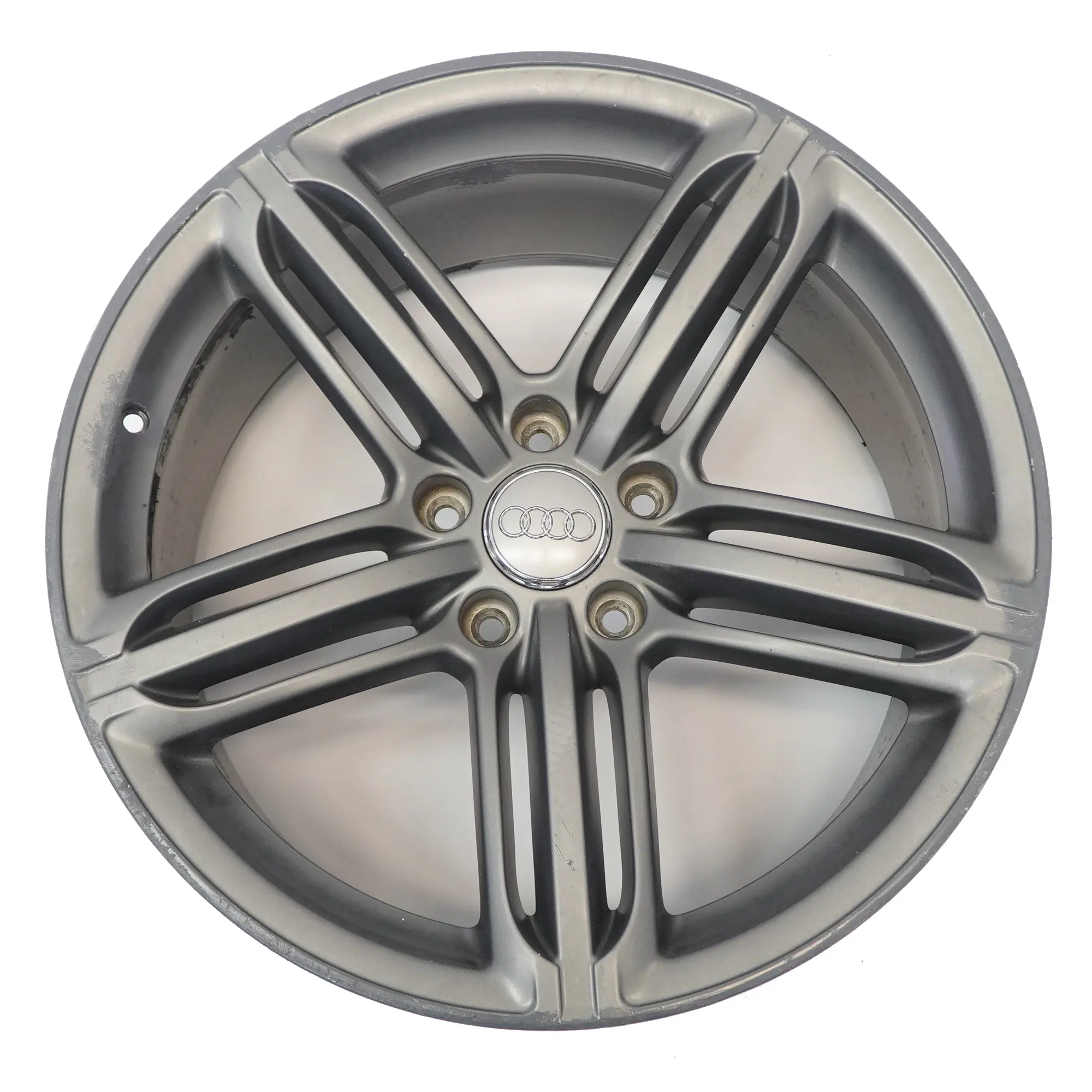 Audi Q7 4L Cerchio In Lega Grigio 21" Raggi A Stella 10J ET:44 4L0601025BH