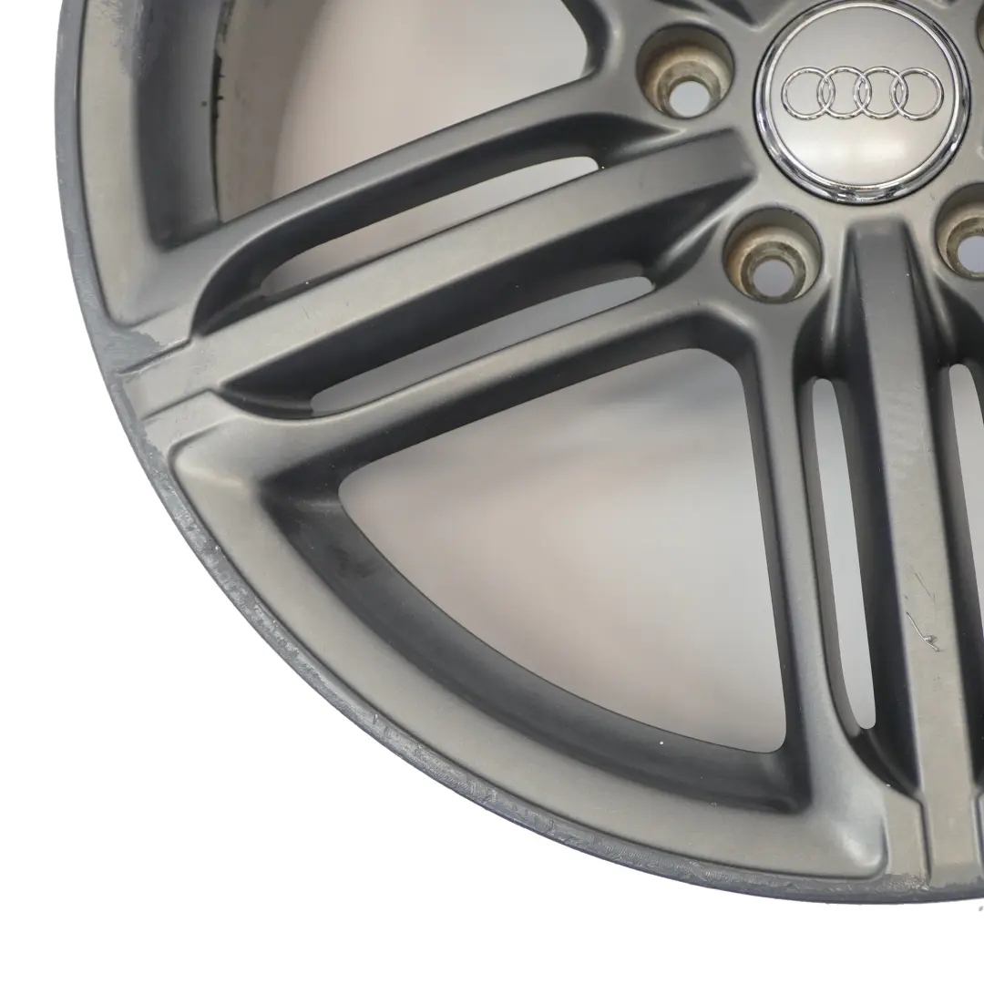 Grey Alloy Wheel Rim 21" Star Spoke 10J ET:44 to Audi Q7 4L with Part number 4L0601025BH Audi Q7 4L Grey Alloy Wheel Rim 21" Star Spoke 10J ET:44 - SKU 4L0601025BH-2 - Part number 4L0601025BH