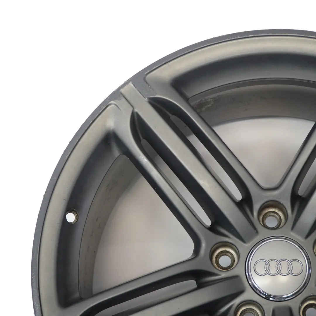 Grey Alloy Wheel Rim 21" Star Spoke 10J ET:44 to Audi Q7 4L with Part number 4L0601025BH Audi Q7 4L Grey Alloy Wheel Rim 21" Star Spoke 10J ET:44 - SKU 4L0601025BH-3 - Part number 4L0601025BH