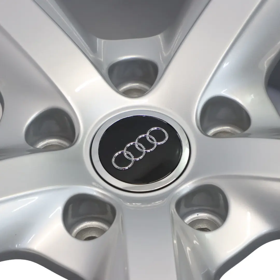 Audi Q7 4L Silver Wheel Alloy Rims Set 20" 9J ET:60 Star Spoke - SKU 4L0601025H - Part number 4L0601025H