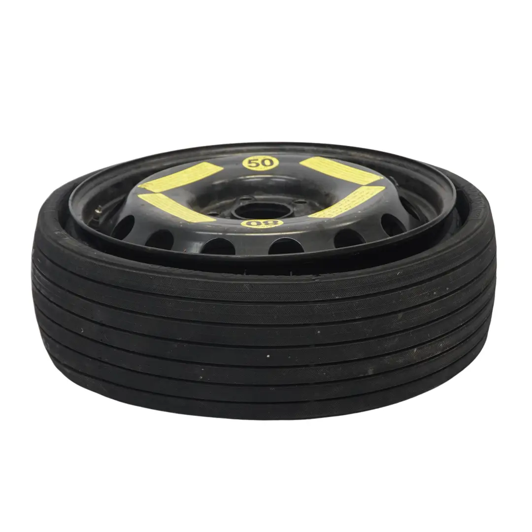 Roue de secours R18 4J Vredestein 195/75 ET53 pour Audi Q7 4L à propos du numéro de pièce 4L0601027 Audi Q7 4L Roue de secours R18 4J Vredestein 195/75 ET53 - SKU 4L0601027 - Numéro de pièce 4L0601027