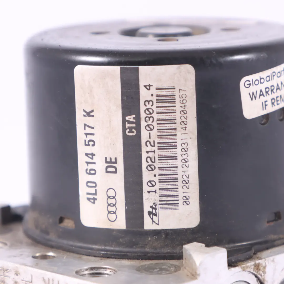 Módulo Control La Unidad Hidráulica La Bomba Freno ABS Del Audi Q7 4L para con número de pieza 4L0614517K Módulo Control La Unidad Hidráulica La Bomba Freno ABS Del Audi Q7 4L - SKU 4L0614517K - Número de pieza 4L0614517K