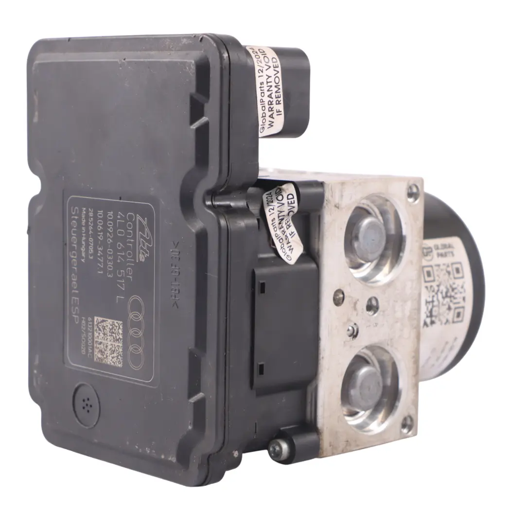 Audi Q7 4L Pompe freinage ABS Unité contrôle freinage hydraulique - SKU 4L0614517L - Numéro de pièce 4L0614517L