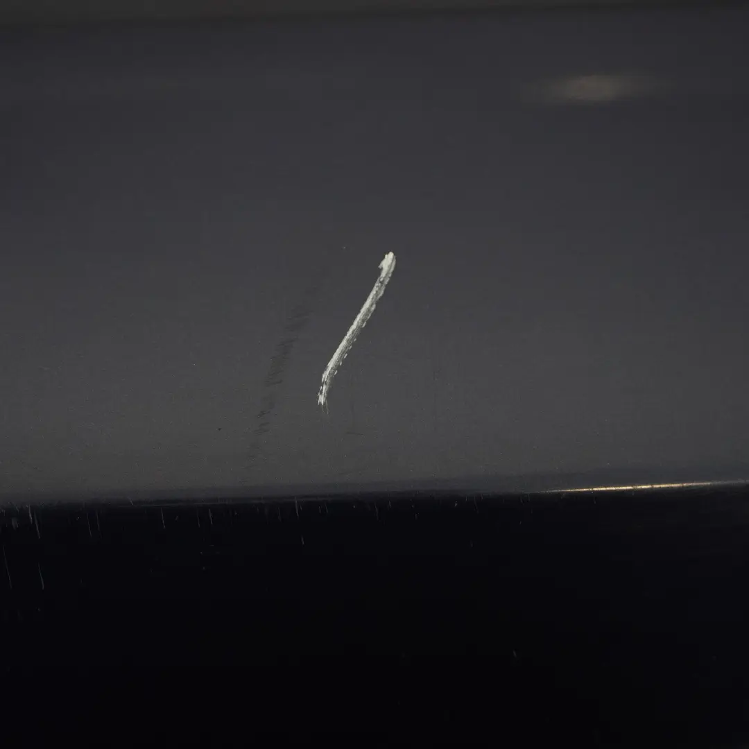 Bumper Trim Panel Covering Mugello Blue Pearl Effect - Z5E to Audi Q7 4L Rear with Part number 4L0807303D Audi Q7 4L Rear Bumper Trim Panel Covering Mugello Blue Pearl Effect - Z5E - SKU 4L0807303D-MUB - Part number 4L0807303D