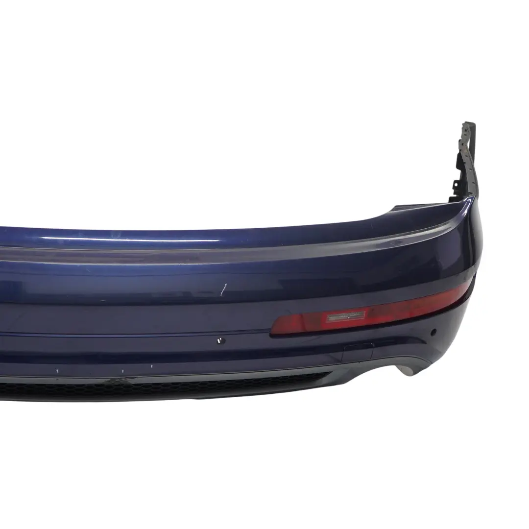 Audi Q7 4L Rear Bumper Trim Panel Covering Mugello Blue Pearl Effect - Z5E - SKU 4L0807303D-MUB - Part number 4L0807303D