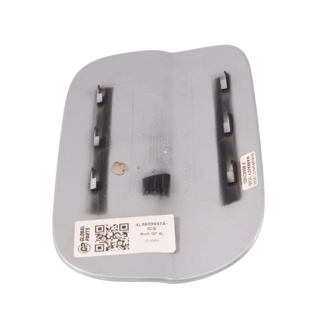 Audi Q7 4L Fuel Fill In Filler Flap Cap Cover Lid Ice Silver Metallic - X7W - SKU 4L0809907A-ICS - Part number 4L0809907A