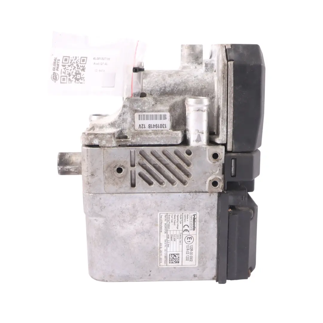 Parking Auxiliary Heater Diesel Webasto C to AUDI Q7 4L 3.0 TDI with Part number 4L0815071H AUDI Q7 4L 3.0 TDI Parking Auxiliary Heater Diesel Webasto C - SKU 4L0815071H - Part number 4L0815071H