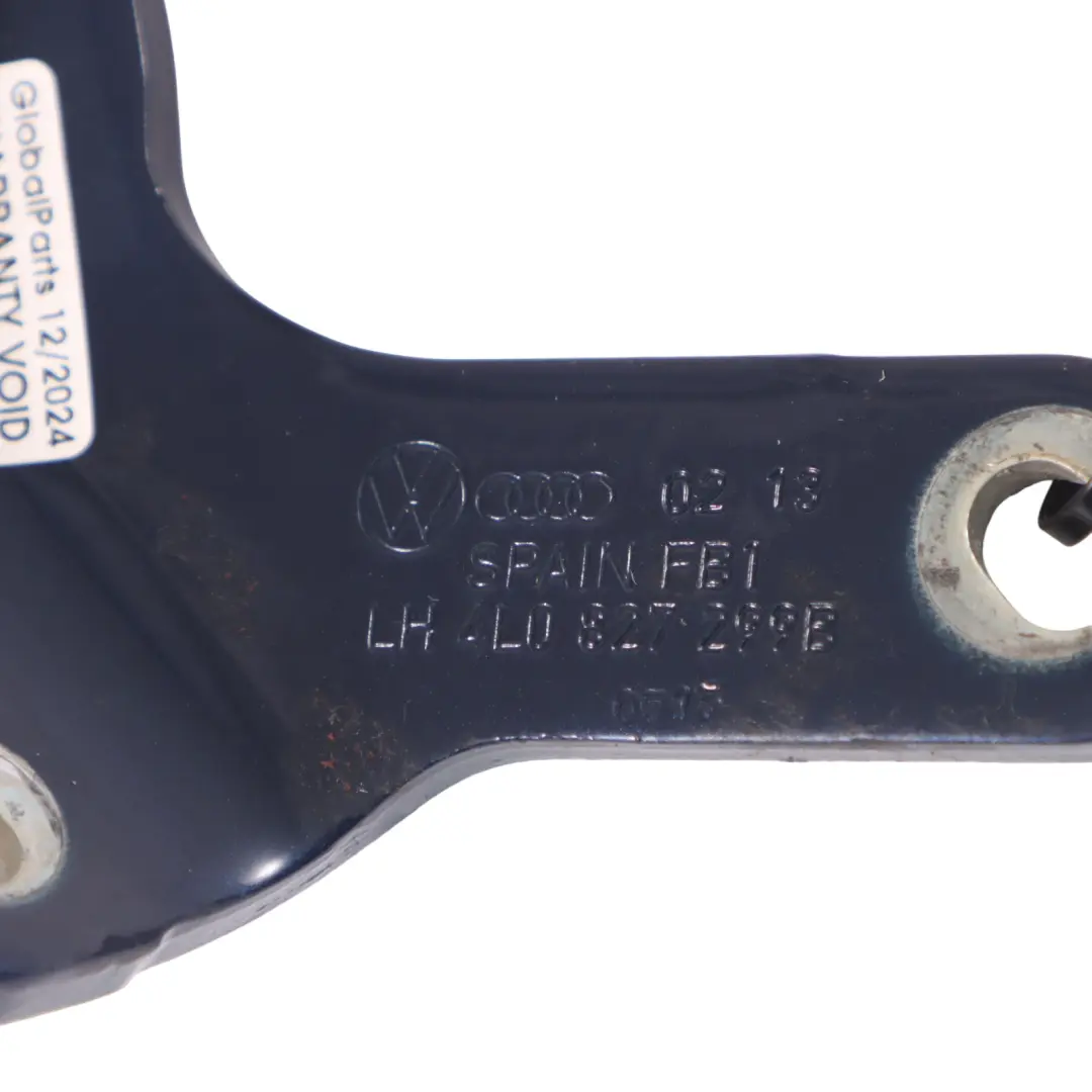 Koffer Raum Heck Klappen Scharnier Hinten Links Mugello Blau - Z5E für Audi Q7 4L mit Teilenummer 4L0827299B-MUB Audi Q7 4L Koffer Raum Heck Klappen Scharnier Hinten Links Mugello Blau - Z5E - SKU 4L0827299B-MUB - Teilenummer 4L0827299B-MUB