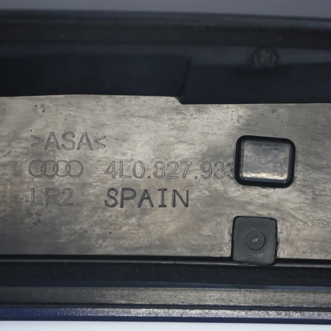 Heckspoiler ABT Heckklappenbremsleuchte Mugello Blau Perleffekt - Z5E für Audi Q7 4L mit Teilenummer 4L0827933 Audi Q7 4L Heckspoiler ABT Heckklappenbremsleuchte Mugello Blau Perleffekt - Z5E - SKU 4L0827933-MUB - Teilenummer 4L0827933