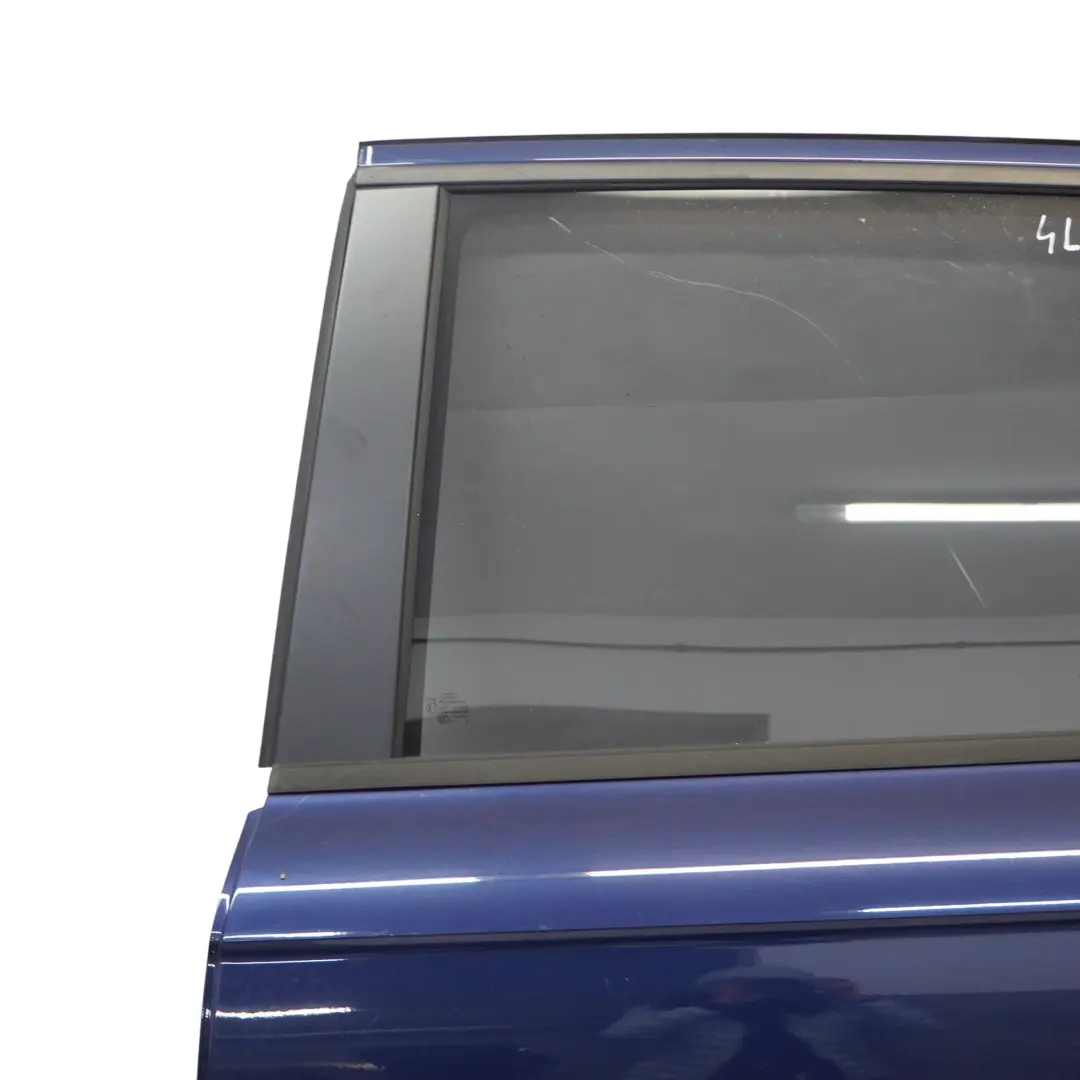 Audi Q7 4L Porte Arrière Gauche Panneau de Recouvrement Mugello Blue Pearl - Z5E - SKU 4L0833051-MUB - Numéro de pièce 4L0833051