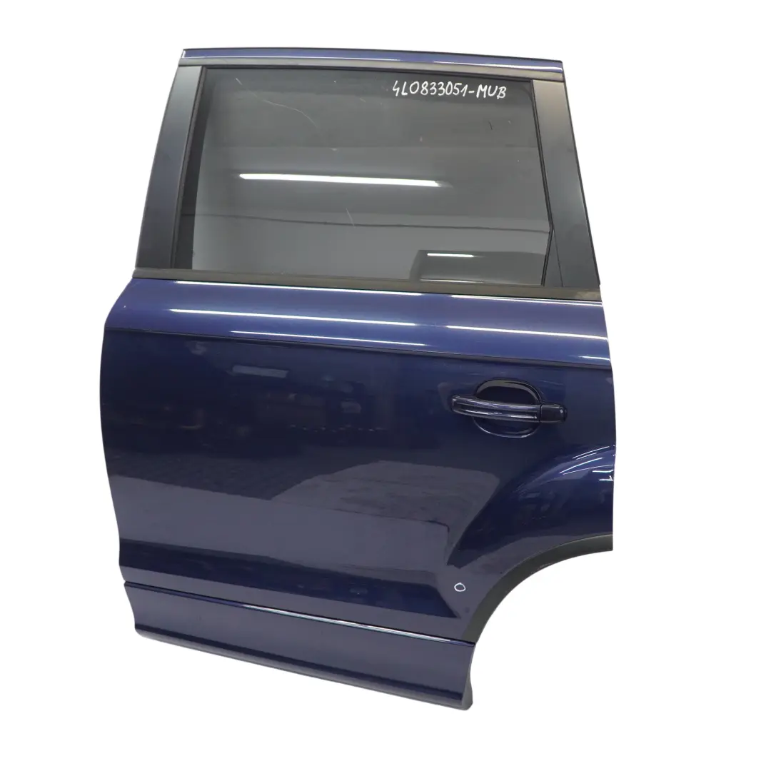 Audi Q7 4L Drzwi Lewe Tylne Mugello Blue Pearl Niebieski - Z5E - SKU 4L0833051-MUB - Numer Części 4L0833051