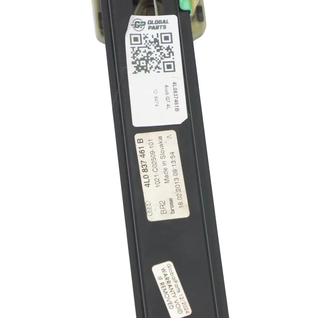 Puerta Delantera Elevalunas Regulador Izquierdo para Audi Q7 4L con número de pieza 4L0837461B Audi Q7 4L Puerta Delantera Elevalunas Regulador Izquierdo - SKU 4L0837461B - Número de pieza 4L0837461B