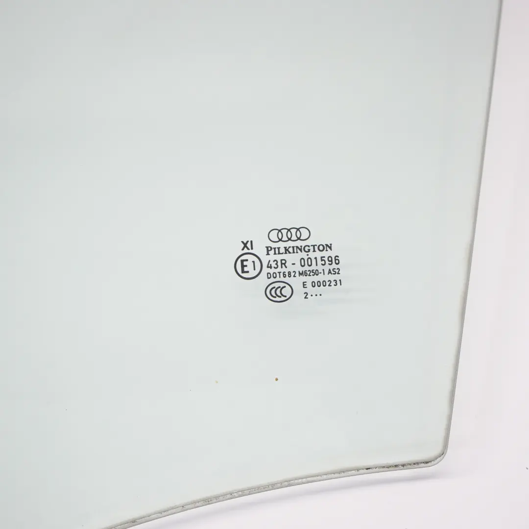 AUDI Q7 4L Quattro Glass Window Door Front Left N/S AS2 Green - SKU 4L0845021A - Part number 4L0845021A