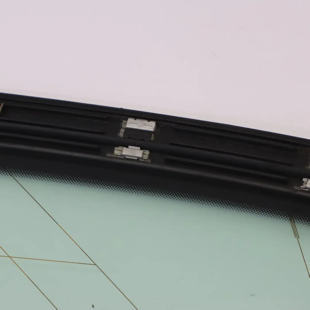 Audi Q7 4L Side Window Quarter Panel Rear Left N/S Green AS2 - SKU 4L0845299 - Part number 4L0845299