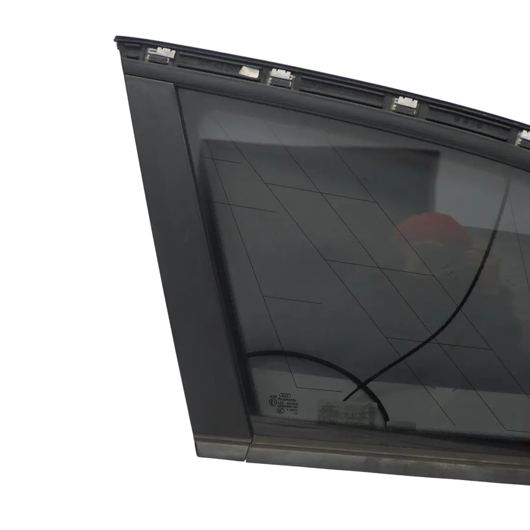 Audi A4 B9 Vitre de custode arrière gauche teintée AS3 - SKU 4L0845299Q - Numéro de pièce 4L0845299Q