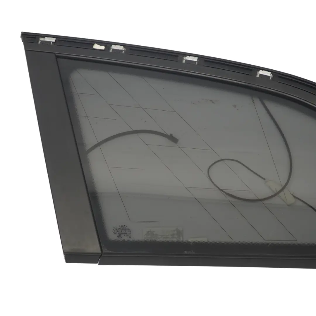 Audi A4 B9 Vitre de custode arrière gauche teintée AS3 - SKU 4L0845299Q - Numéro de pièce 4L0845299Q